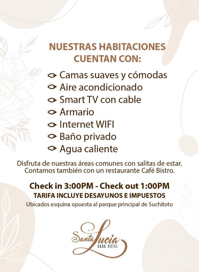 Casa Hotel Santa Lucia Suchitoto Esterno foto